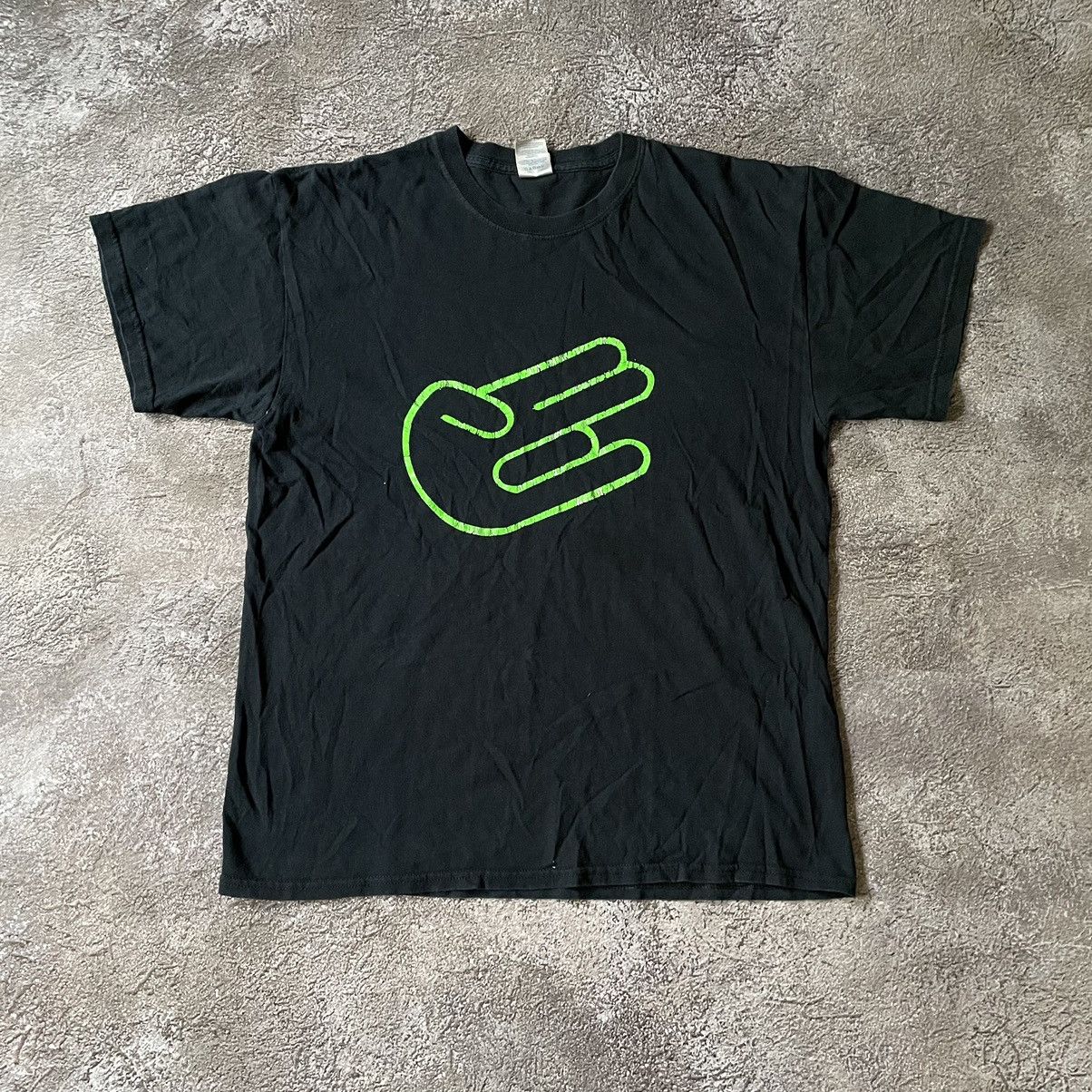 Vintage Vintage Y2K Neon Graphic Tee Black Oversized Skate Grunge XL Size US XL / EU 56 / 4 - 3 Thumbnail