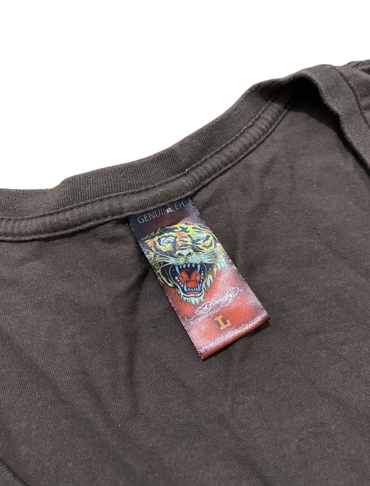 Ed Hardy Vintage y2k Ed hardy by Christian Audigier T shirt Size L / US 10 / IT 46 - 4 Thumbnail
