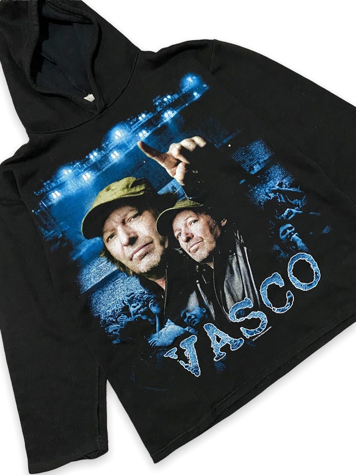 Band Tees Vintage 2004 Vasco Rossi Hoodie Size US M / EU 48-50 / 2 - 3 Thumbnail