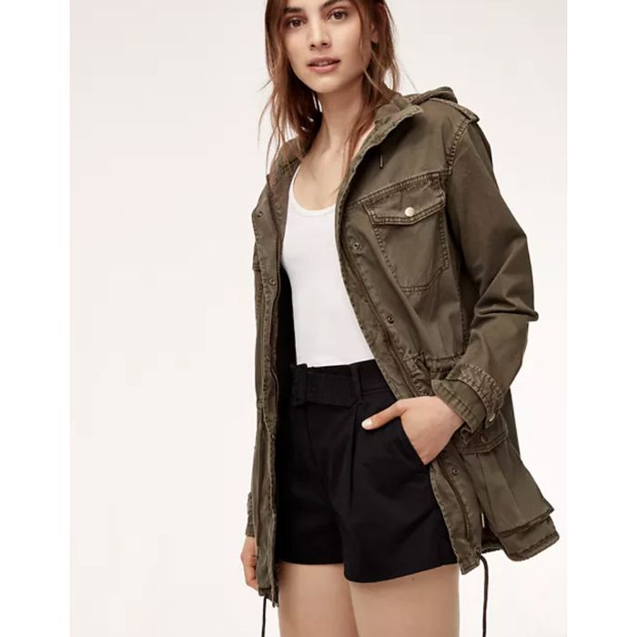 Aritzia Aritzia Talula Skies Lived-in utility jacket XXS Dark Olive ...