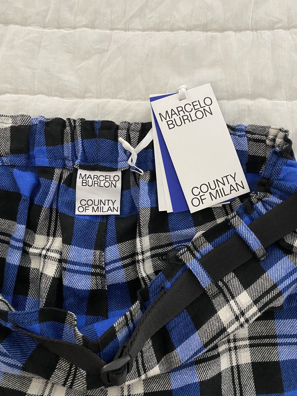 Marcelo Burlon Marcelo Burlon Checked Bermuda Shorts XL NWT Size US 36 / EU 52 - 6 Thumbnail