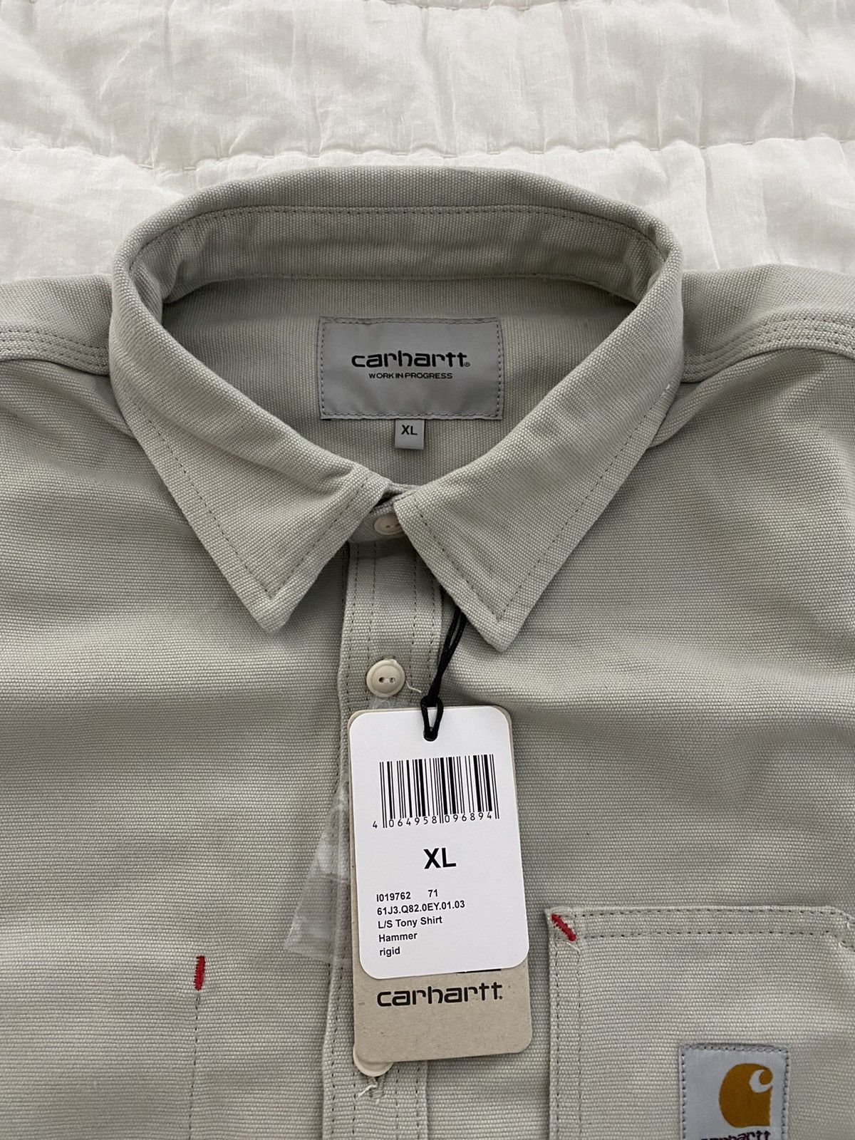 Carhartt Wip Carhartt WIP L/S Tony Shirt XL NWT Size US XL / EU 56 / 4 - 6 Thumbnail