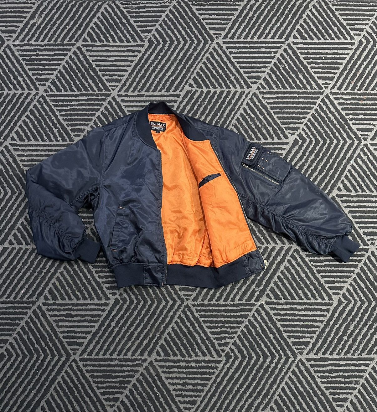 Vintage Vintage UNI MAX Bomber Jacket Style MA-1 Military | Grailed 