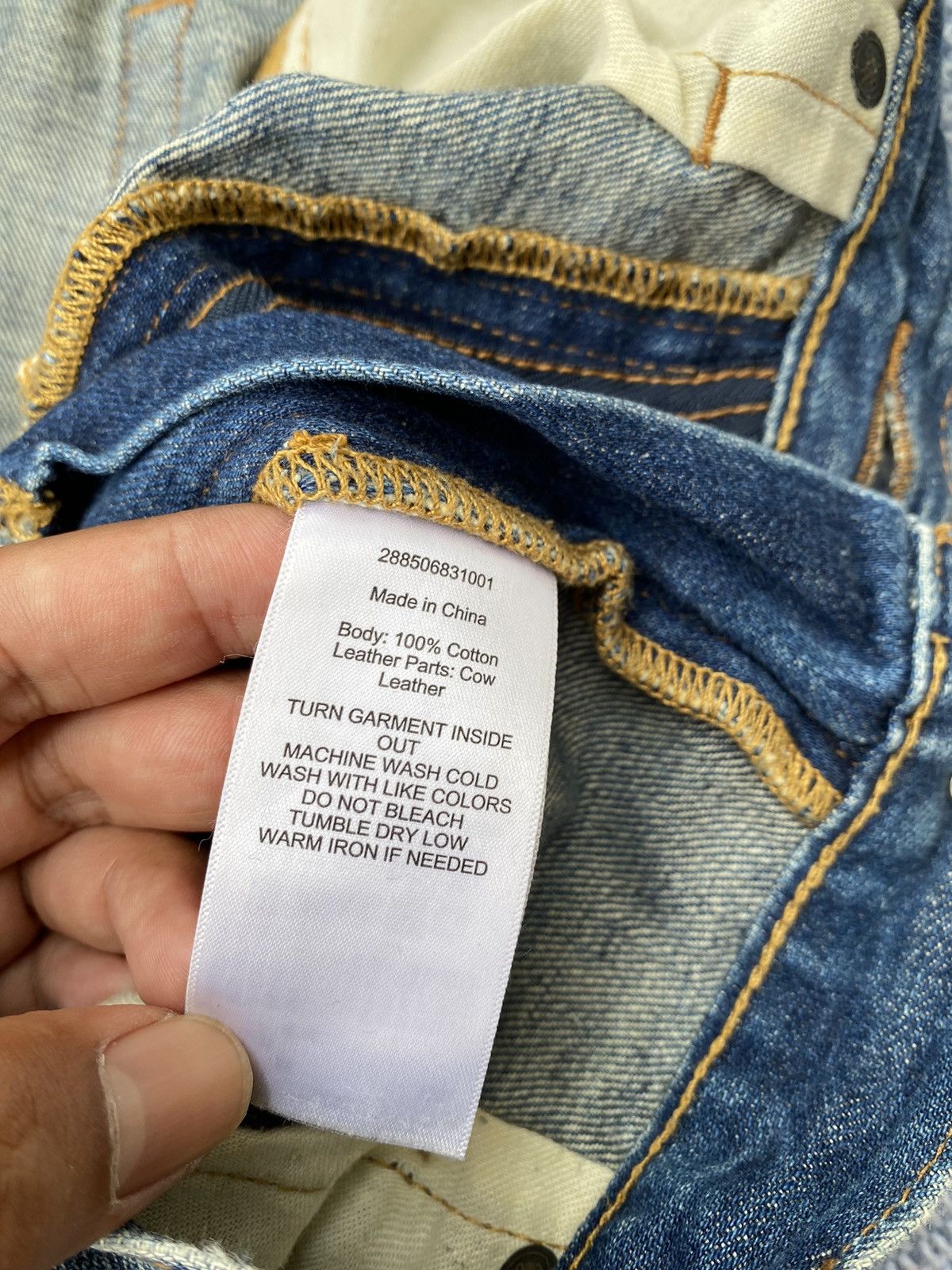 Denim & Supply Ralph Lauren × Vintage ripped bandana printed Size 25" / US 0 / IT 36 - 10 Thumbnail