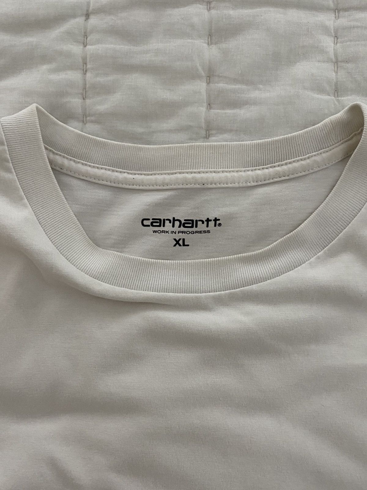 Carhartt Wip Carhartt WIP Pocket T-shirt White XL Size US XL / EU 56 / 4 - 5 Thumbnail