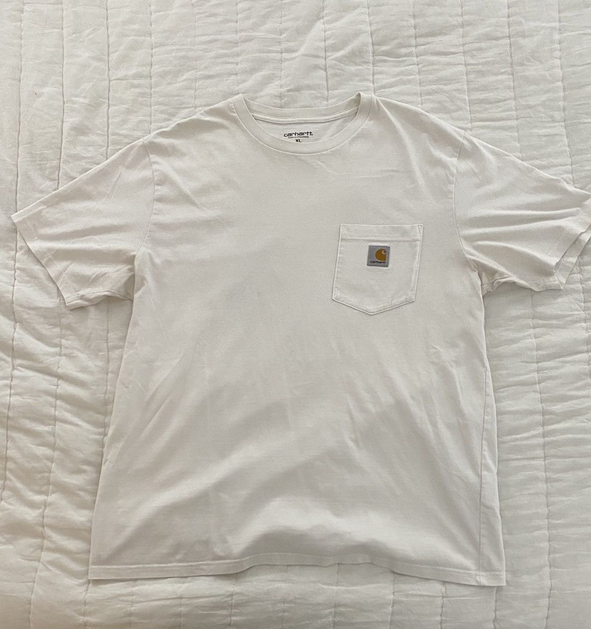 Carhartt Wip Carhartt WIP Pocket T-shirt White XL Size US XL / EU 56 / 4 - 3 Thumbnail