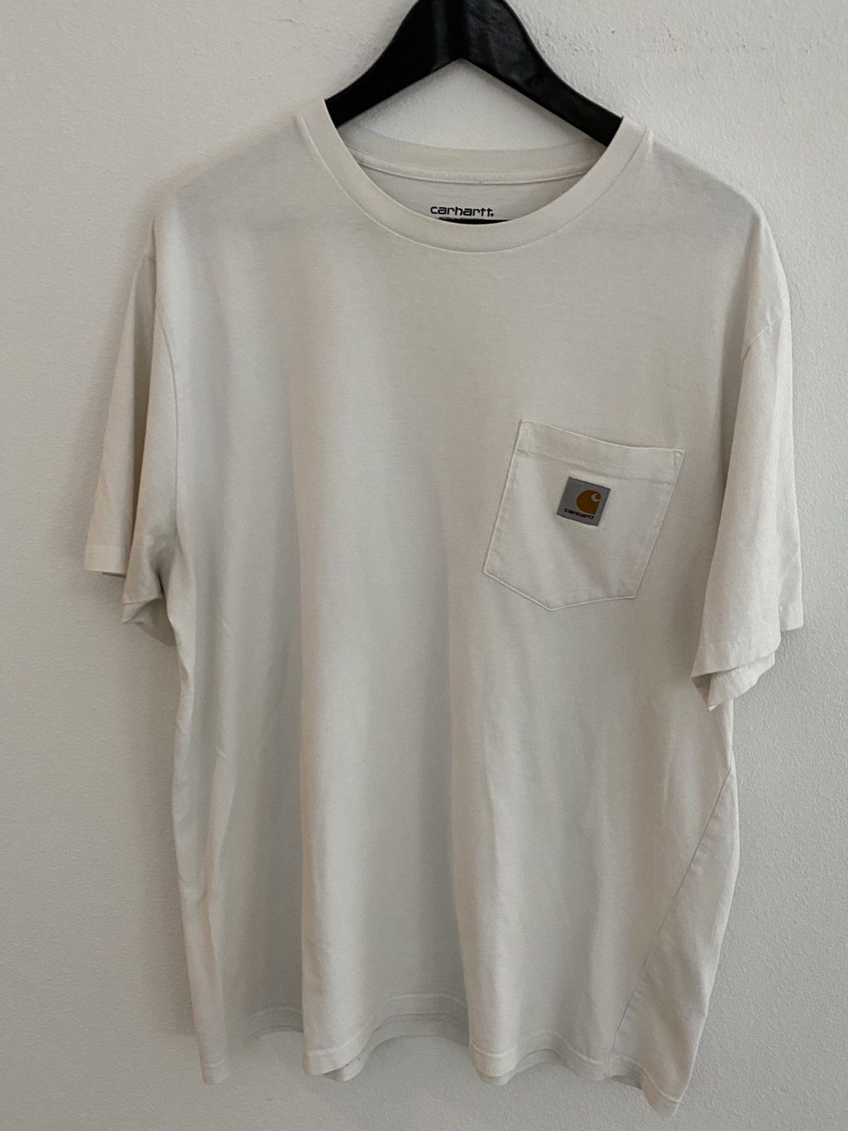 Carhartt Wip Carhartt WIP Pocket T-shirt White XL Size US XL / EU 56 / 4 - 1 Thumbnail