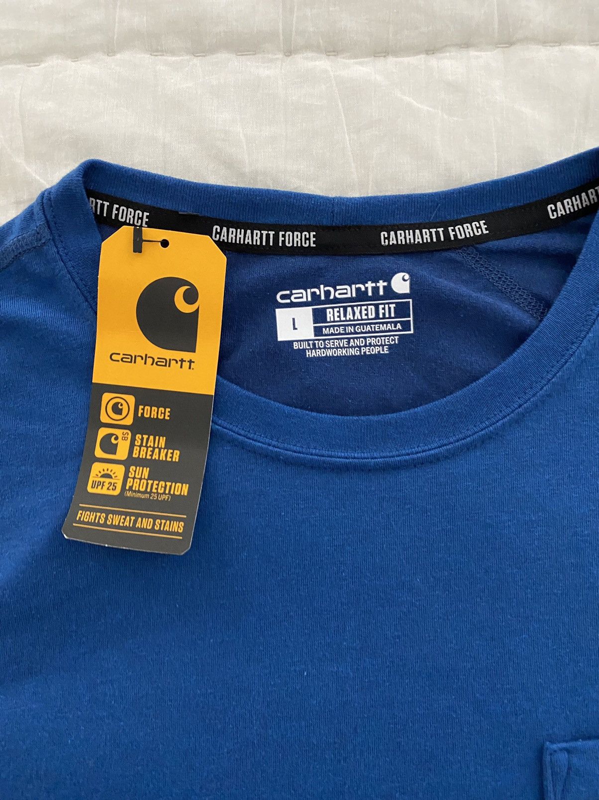 Carhartt Carhartt Force Relaxed Fit Pocket T-shirt NWT Size US L / EU 52-54 / 3 - 6 Thumbnail
