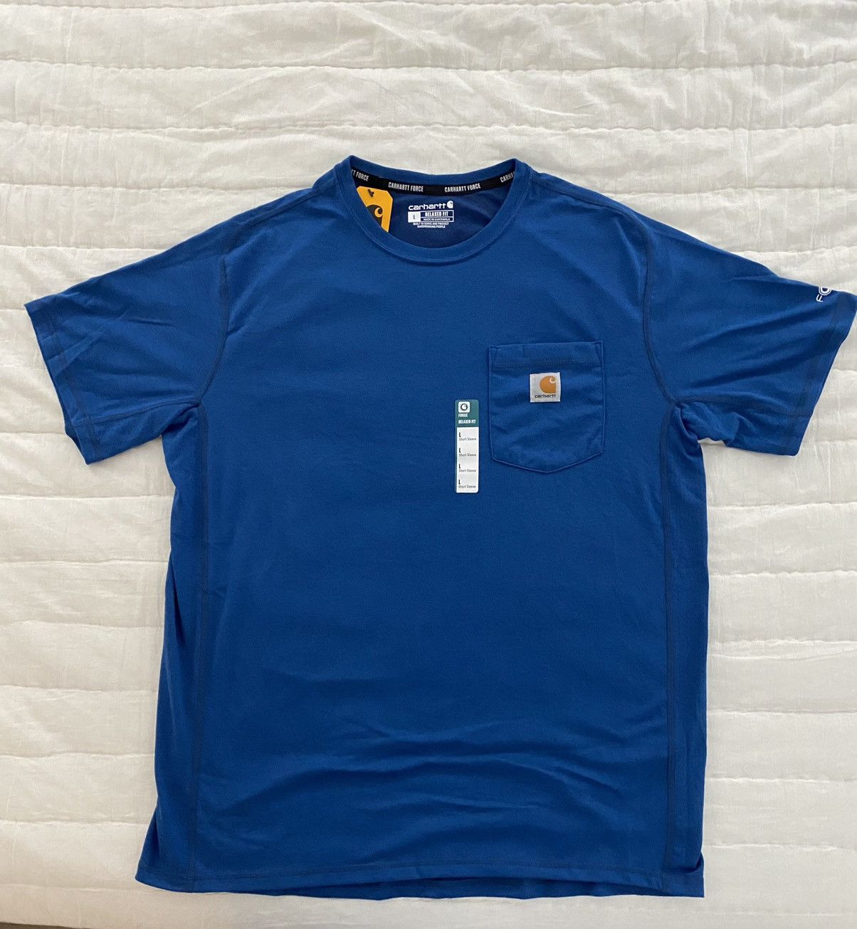 Carhartt Carhartt Force Relaxed Fit Pocket T-shirt NWT Size US L / EU 52-54 / 3 - 3 Thumbnail