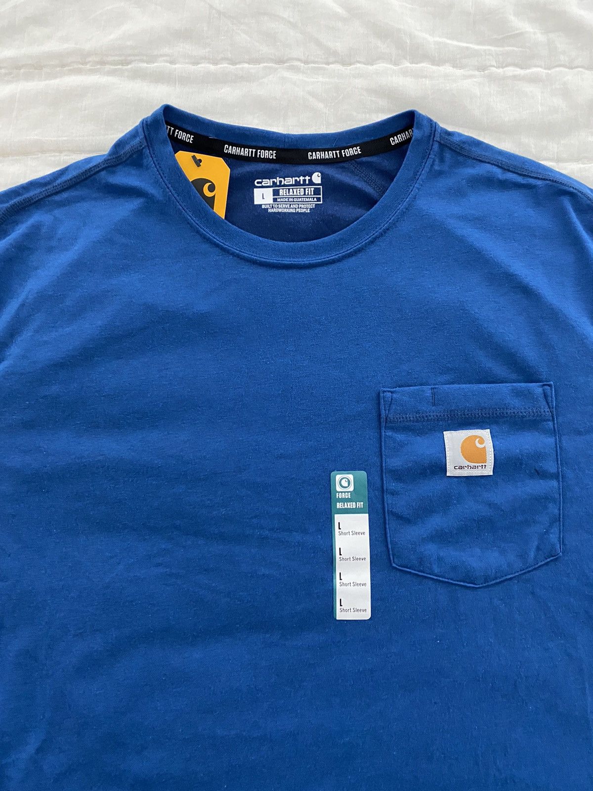 Carhartt Carhartt Force Relaxed Fit Pocket T-shirt NWT Size US L / EU 52-54 / 3 - 5 Thumbnail