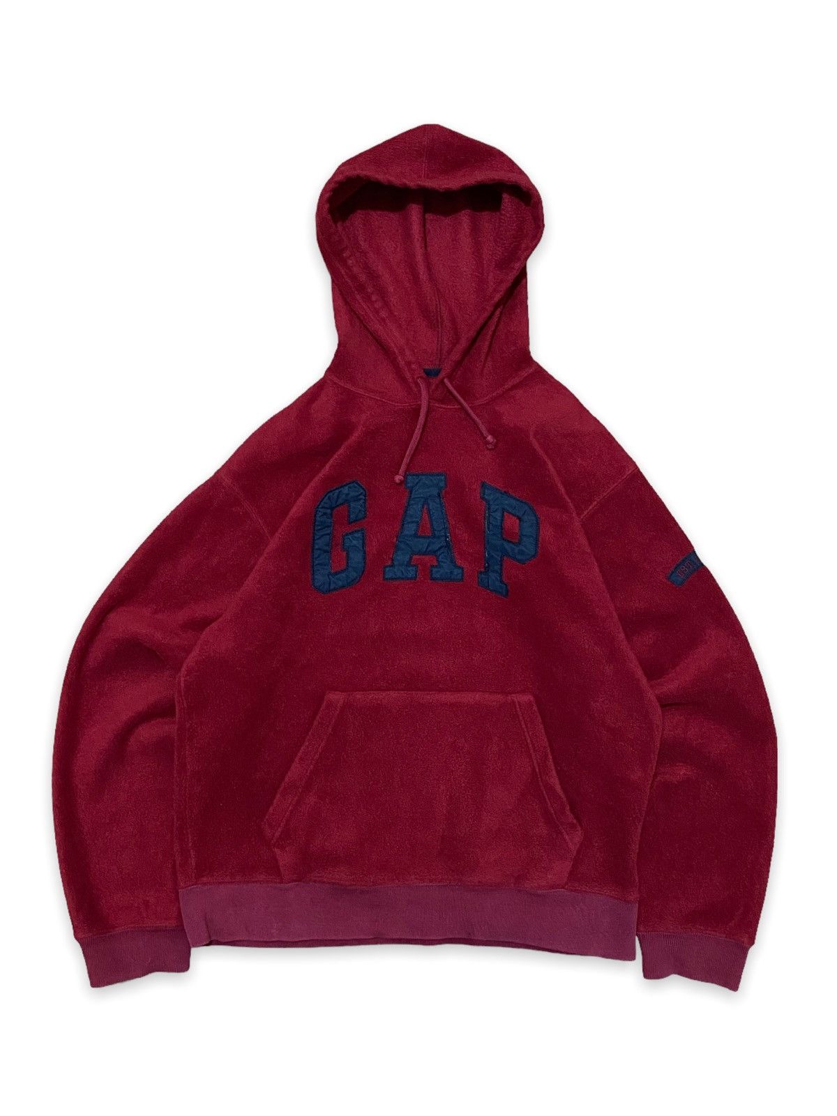 Gap Vintage Gap Fleece Hoodie Size US S / EU 44-46 / 1 - 1 Thumbnail