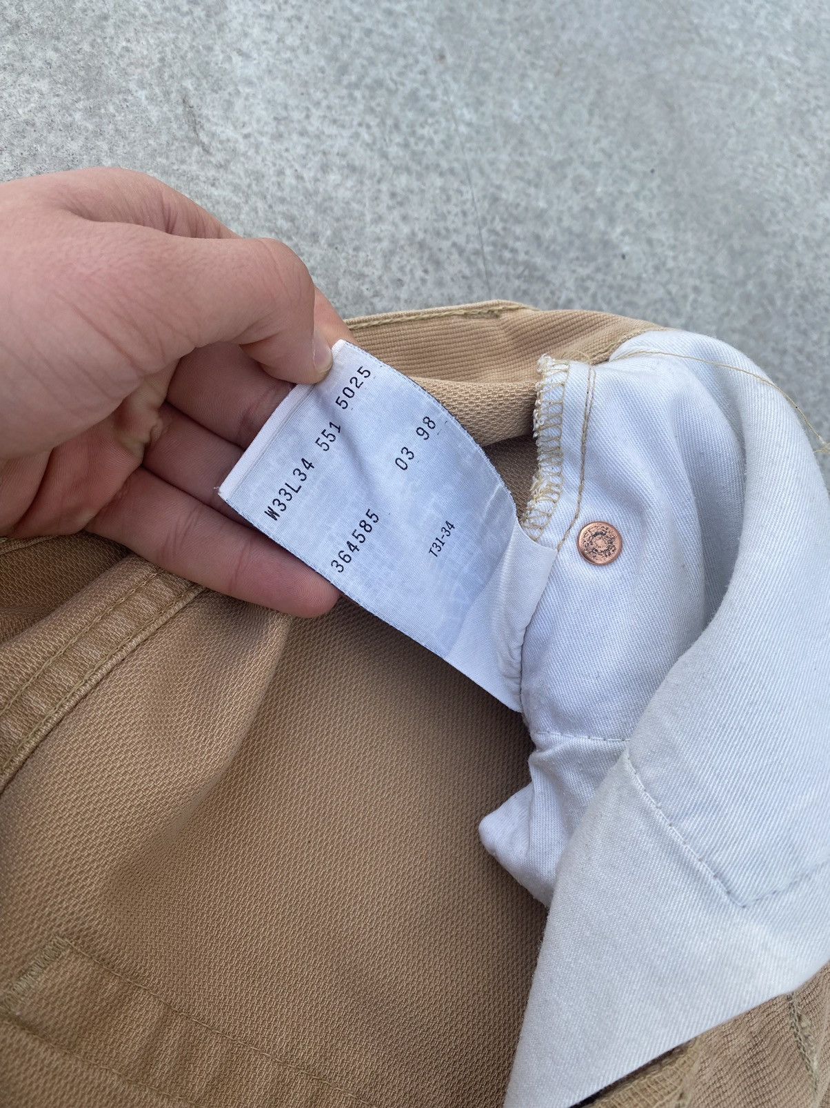 Levi's Vintage Levi’s 551 Corduroy Pants Size US 32 / EU 48 - 6 Thumbnail