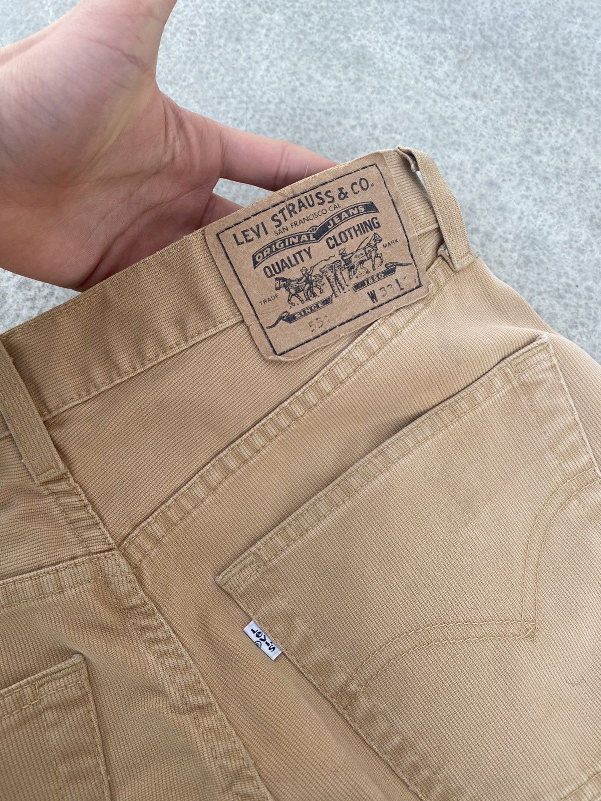 Levi's Vintage Levi’s 551 Corduroy Pants Size US 32 / EU 48 - 3 Thumbnail