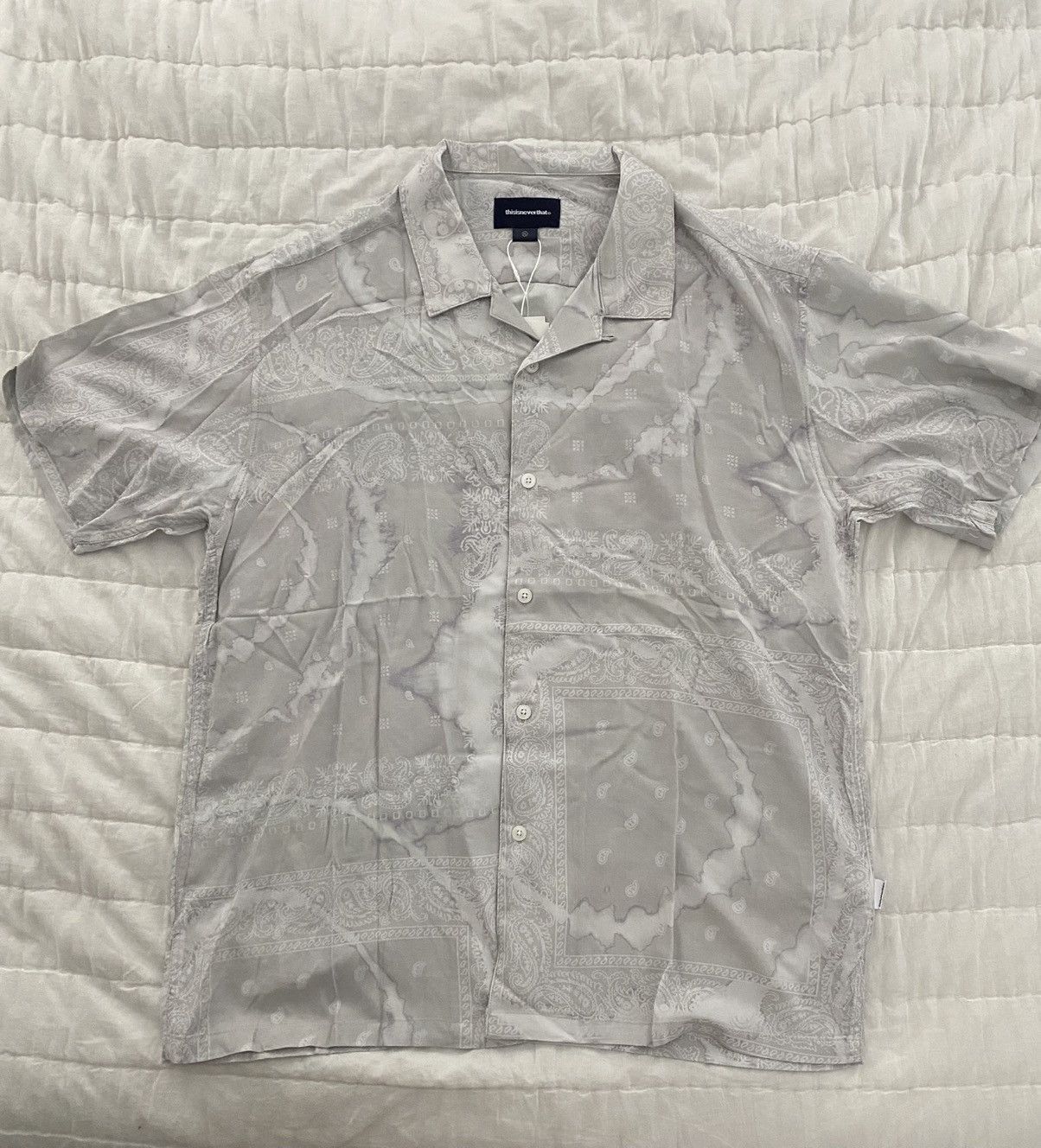 thisisneverthat Bandana Short Sleeve Shirt XL NWT Size US XL / EU 56 / 4 - 3 Thumbnail