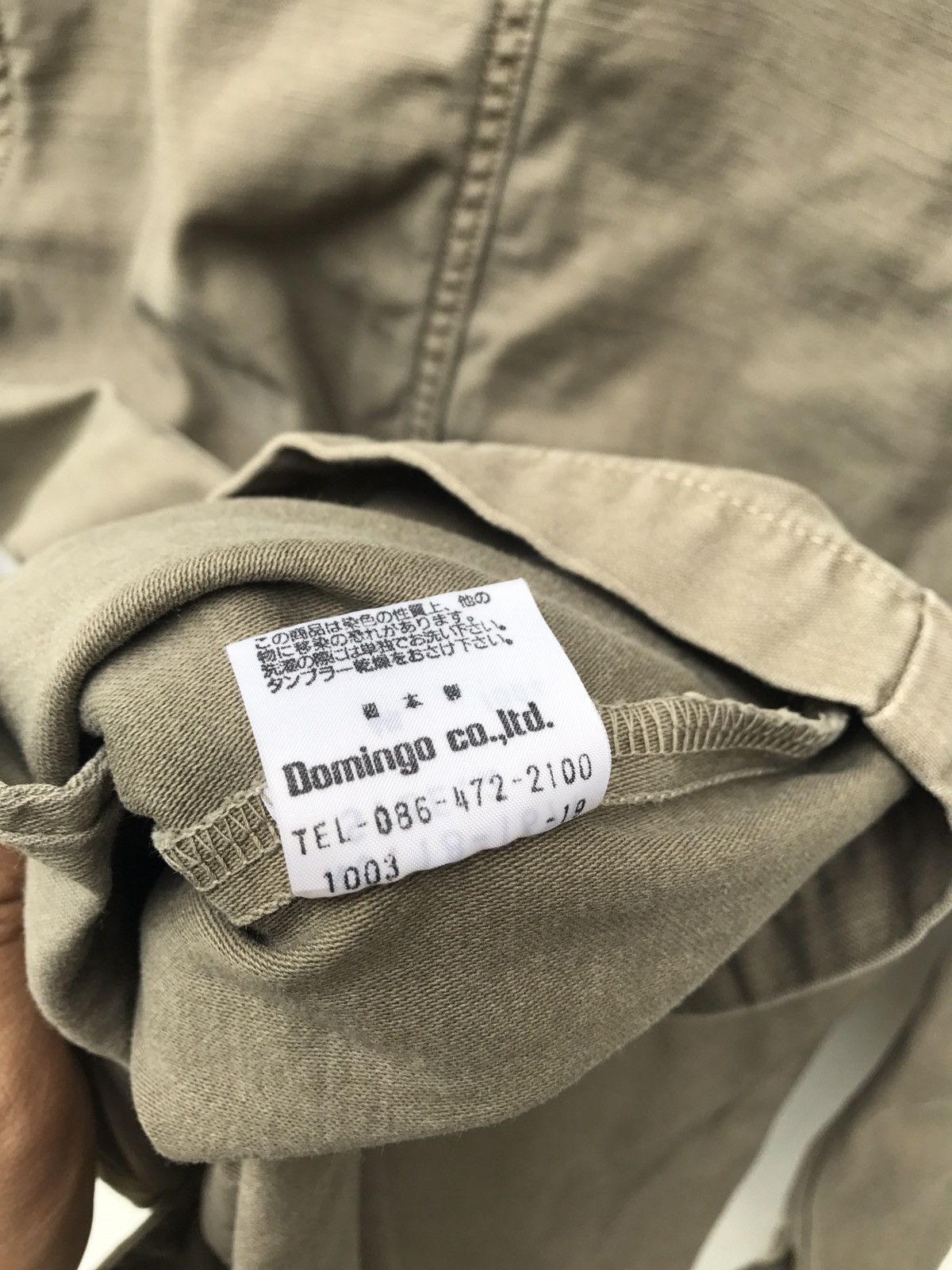 Japanese Brand Domingo Jacket Dmg Japanese Brand Workwear Style Jacket Size US S / EU 44-46 / 1 - 5 Thumbnail