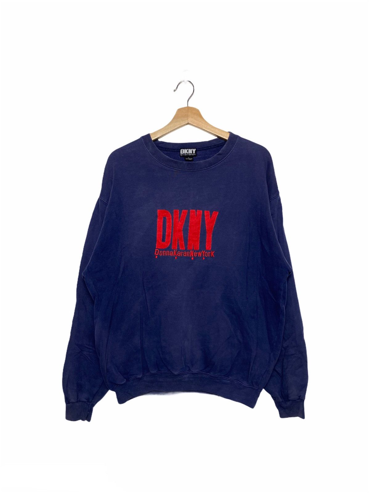 DKNY × Vintage Vintage DKNY Crewneck Size US L / EU 52-54 / 3 - 1 Thumbnail