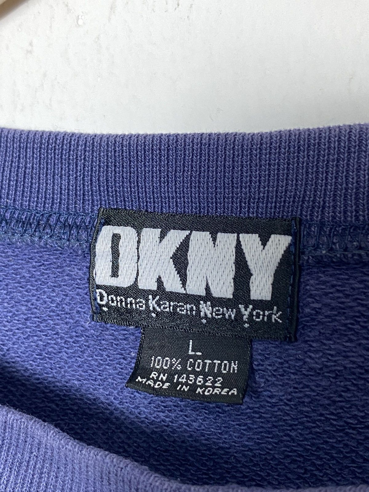DKNY × Vintage Vintage DKNY Crewneck Size US L / EU 52-54 / 3 - 3 Thumbnail