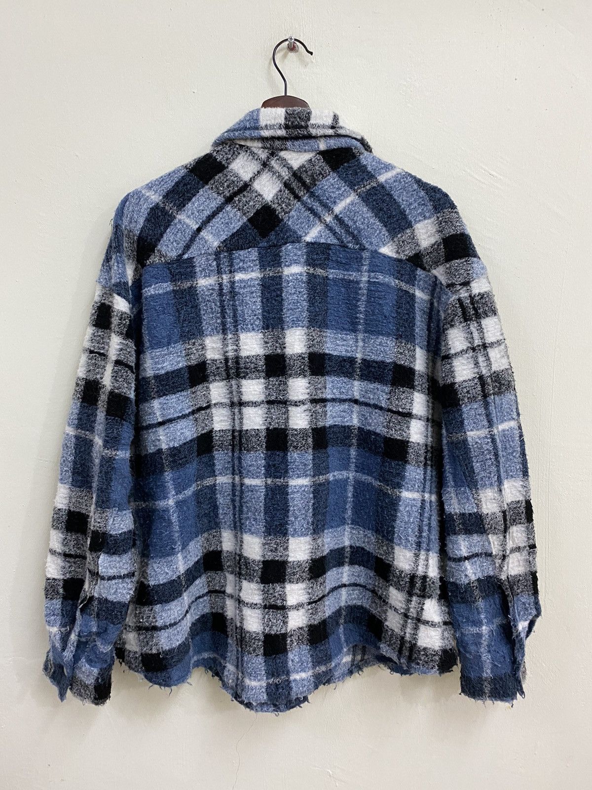 Flannel Zara Wool Fleece Checkered Flannel Size US M / EU 48-50 / 2 - 2 Thumbnail