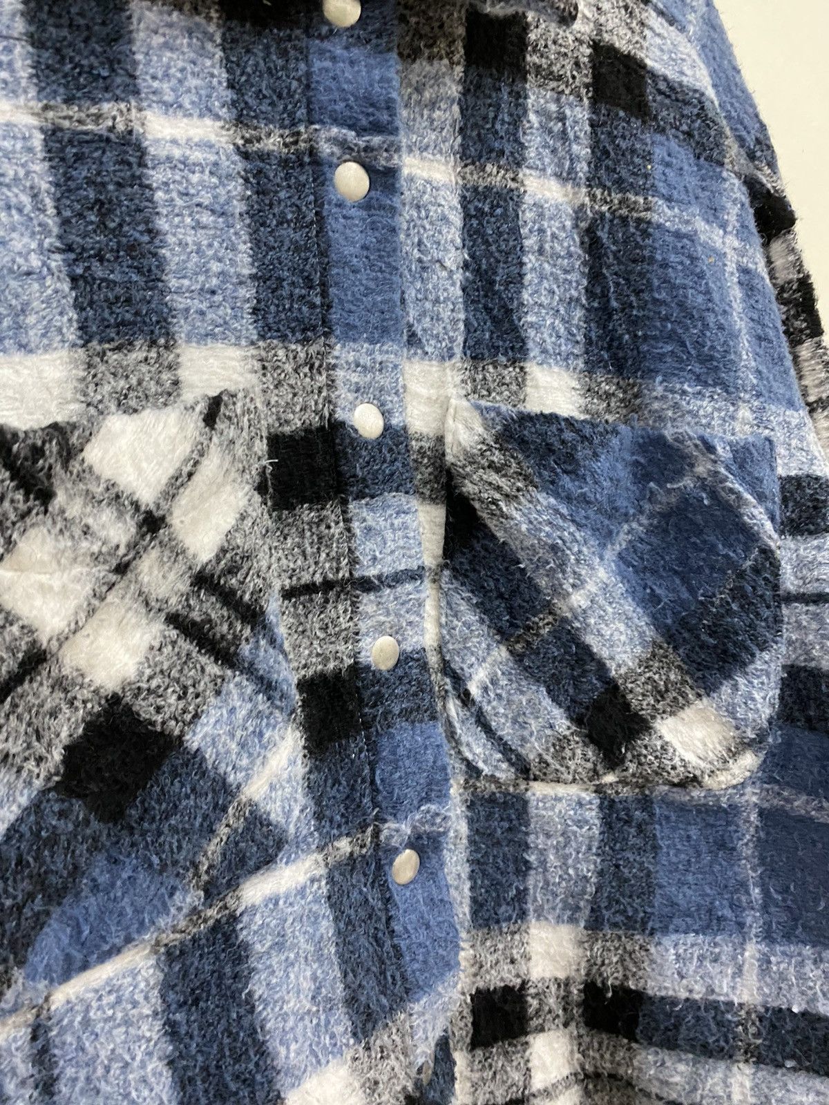 Flannel Zara Wool Fleece Checkered Flannel Size US M / EU 48-50 / 2 - 5 Thumbnail