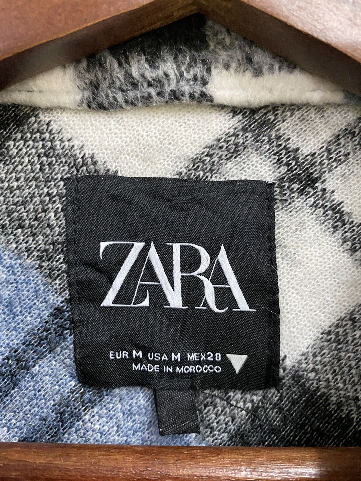 Flannel Zara Wool Fleece Checkered Flannel Size US M / EU 48-50 / 2 - 7 Thumbnail