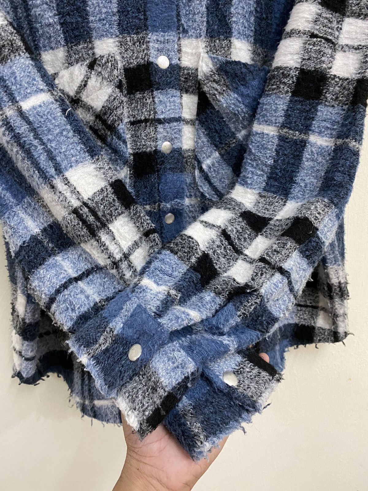 Flannel Zara Wool Fleece Checkered Flannel Size US M / EU 48-50 / 2 - 6 Thumbnail