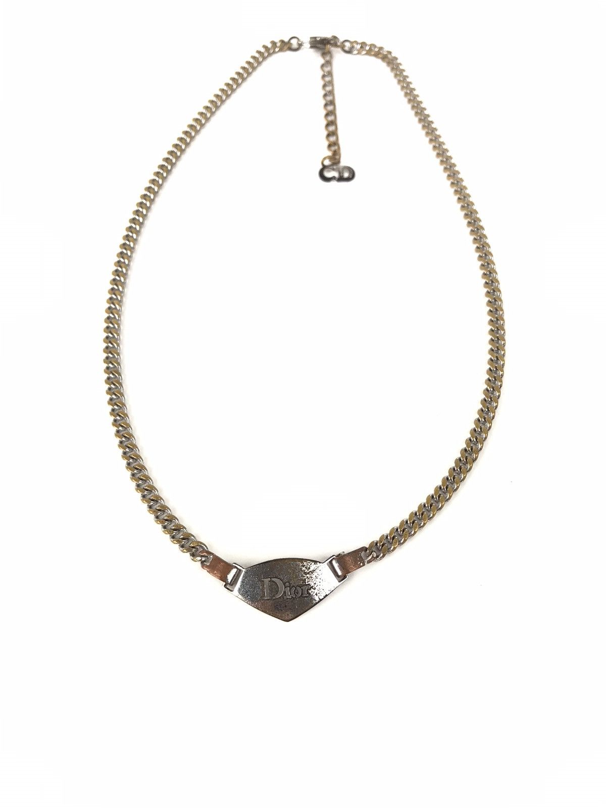 Dior Dior Cuban Link Necklace Size ONE SIZE - 2 Thumbnail
