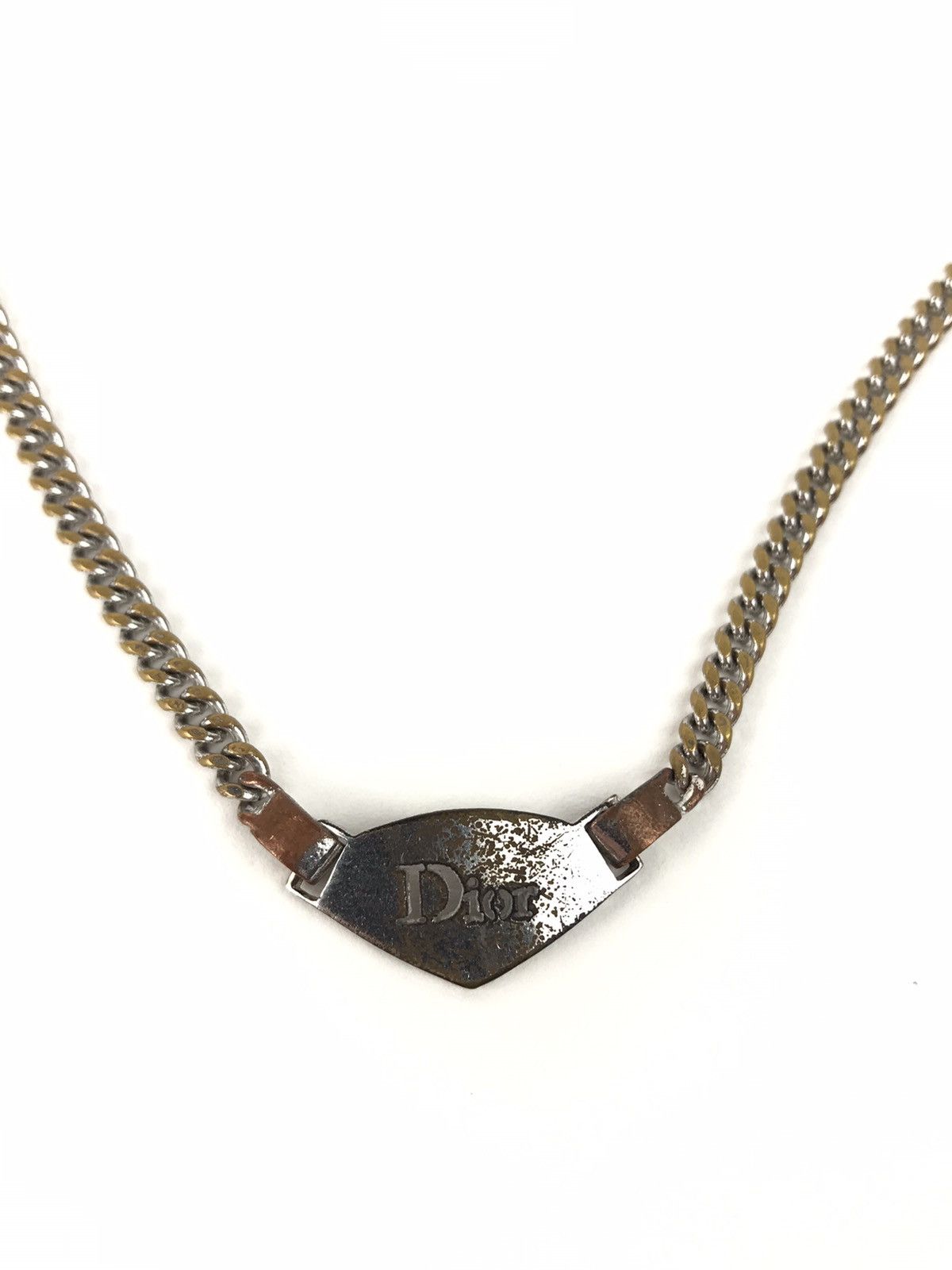 Dior Dior Cuban Link Necklace Size ONE SIZE - 1 Thumbnail