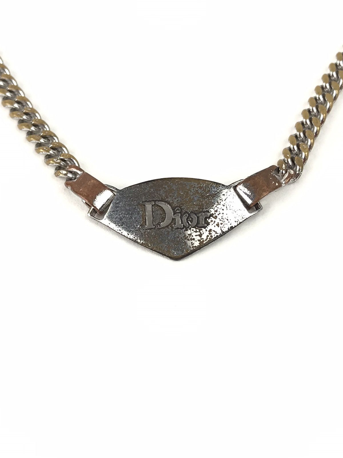 Dior Dior Cuban Link Necklace Size ONE SIZE - 3 Thumbnail