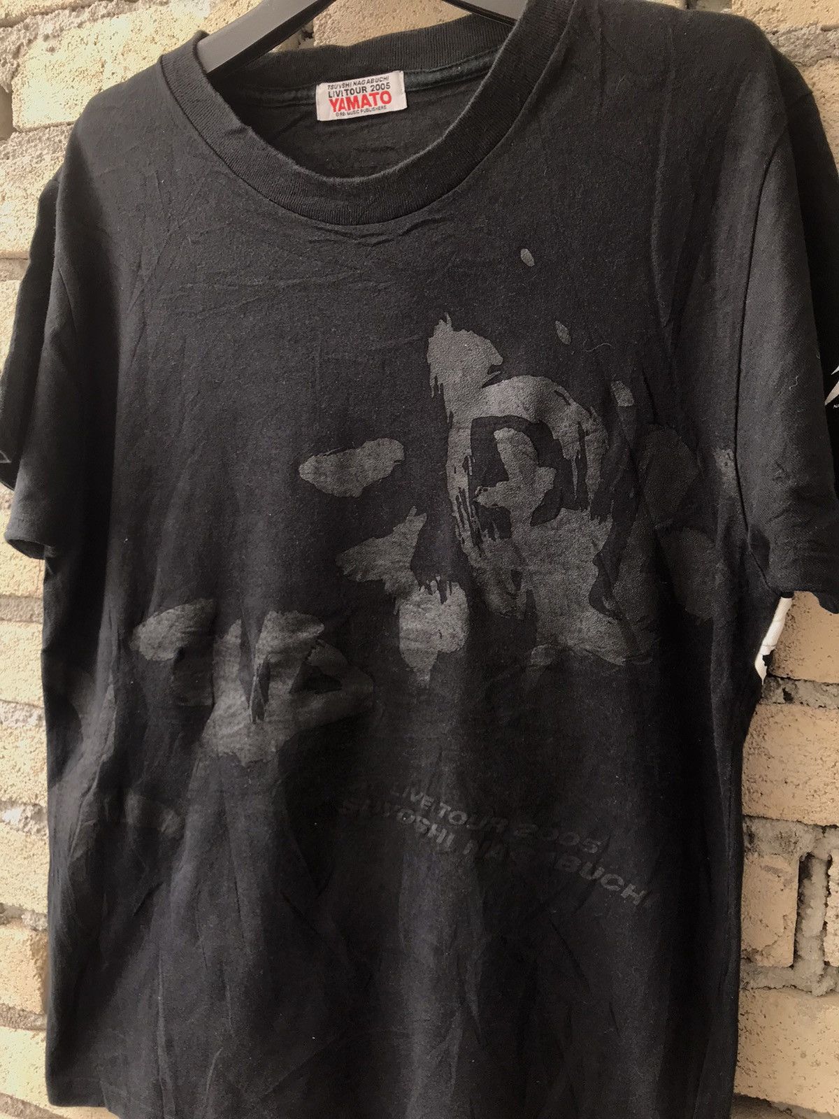 Band Tees × Japanese Brand Tsuyoshi Nagabuchi Singer Japanese Artist Actor Rock Genre Size US M / EU 48-50 / 2 - 8 Thumbnail