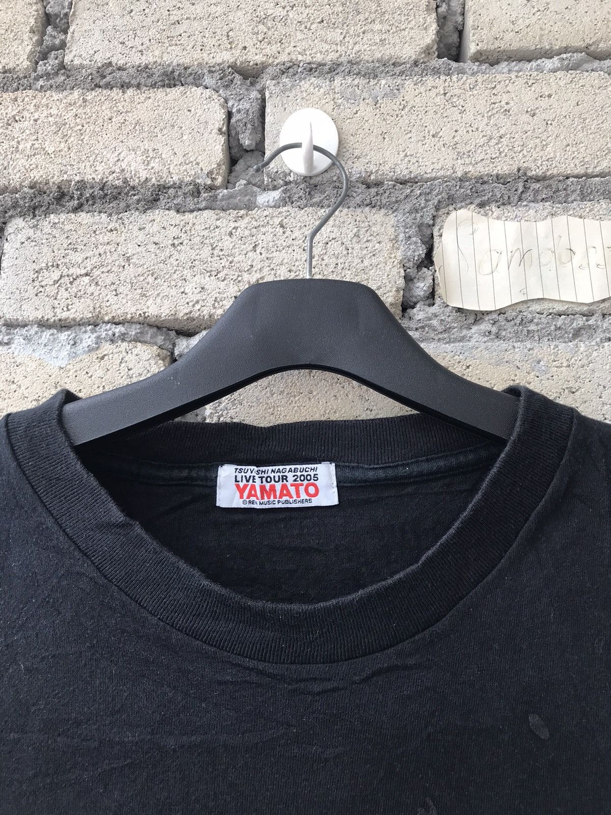 Band Tees × Japanese Brand Tsuyoshi Nagabuchi Singer Japanese Artist Actor Rock Genre Size US M / EU 48-50 / 2 - 7 Thumbnail