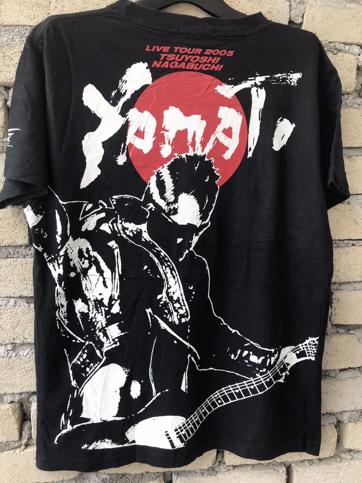 Band Tees × Japanese Brand Tsuyoshi Nagabuchi Singer Japanese Artist Actor Rock Genre Size US M / EU 48-50 / 2 - 6 Thumbnail