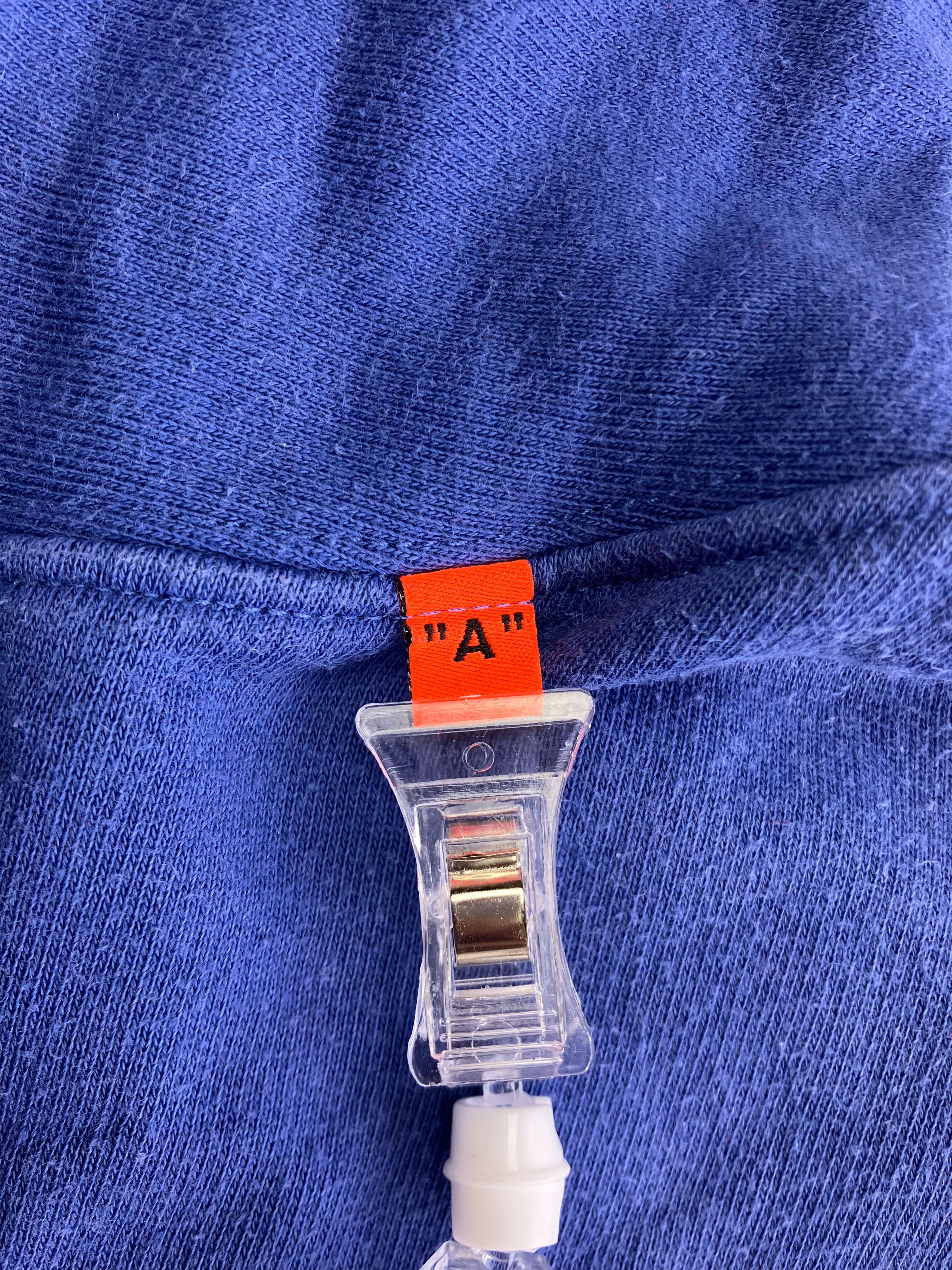 Off-White Off-White Blue Gradient logo White Yellow Pullover Hoodie Size US S / EU 44-46 / 1 - 6 Thumbnail