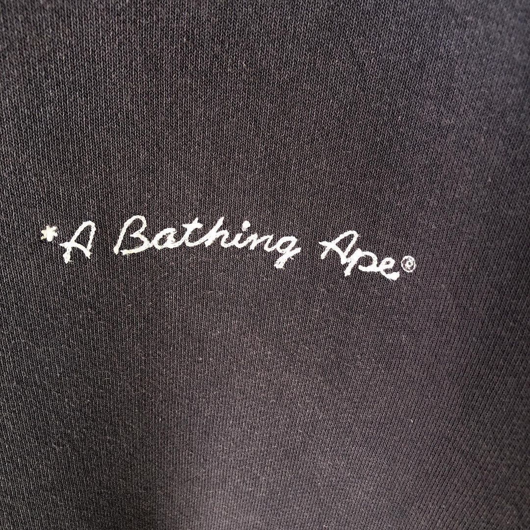 Bape × Vintage Bape A Bathing Ape Embroidered Crewneck Size US L / EU 52-54 / 3 - 3 Thumbnail