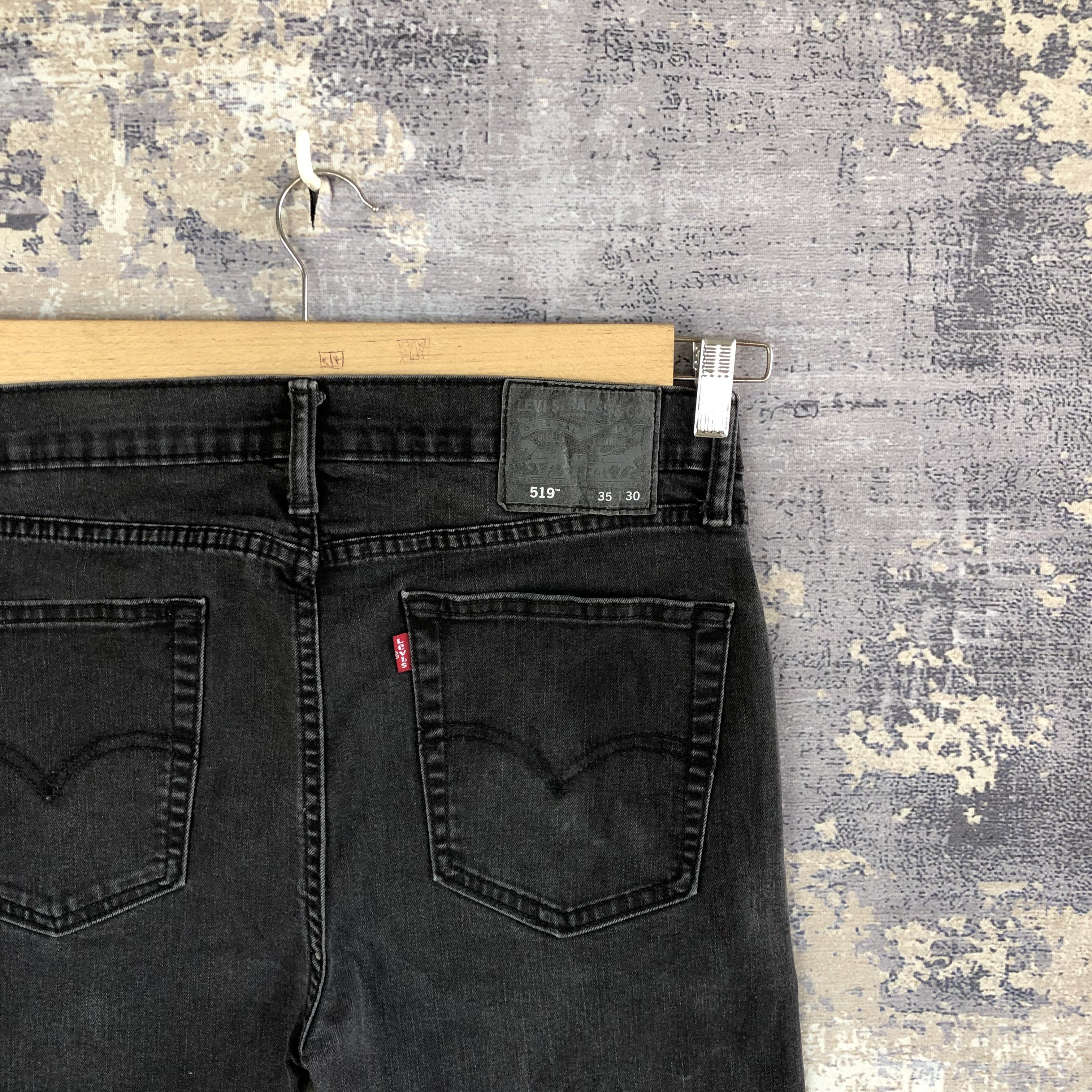 Levi's Vintage Levi's Faded Black Jeans Distressed Levi's Denim Size US 30 / EU 46 - 5 Thumbnail
