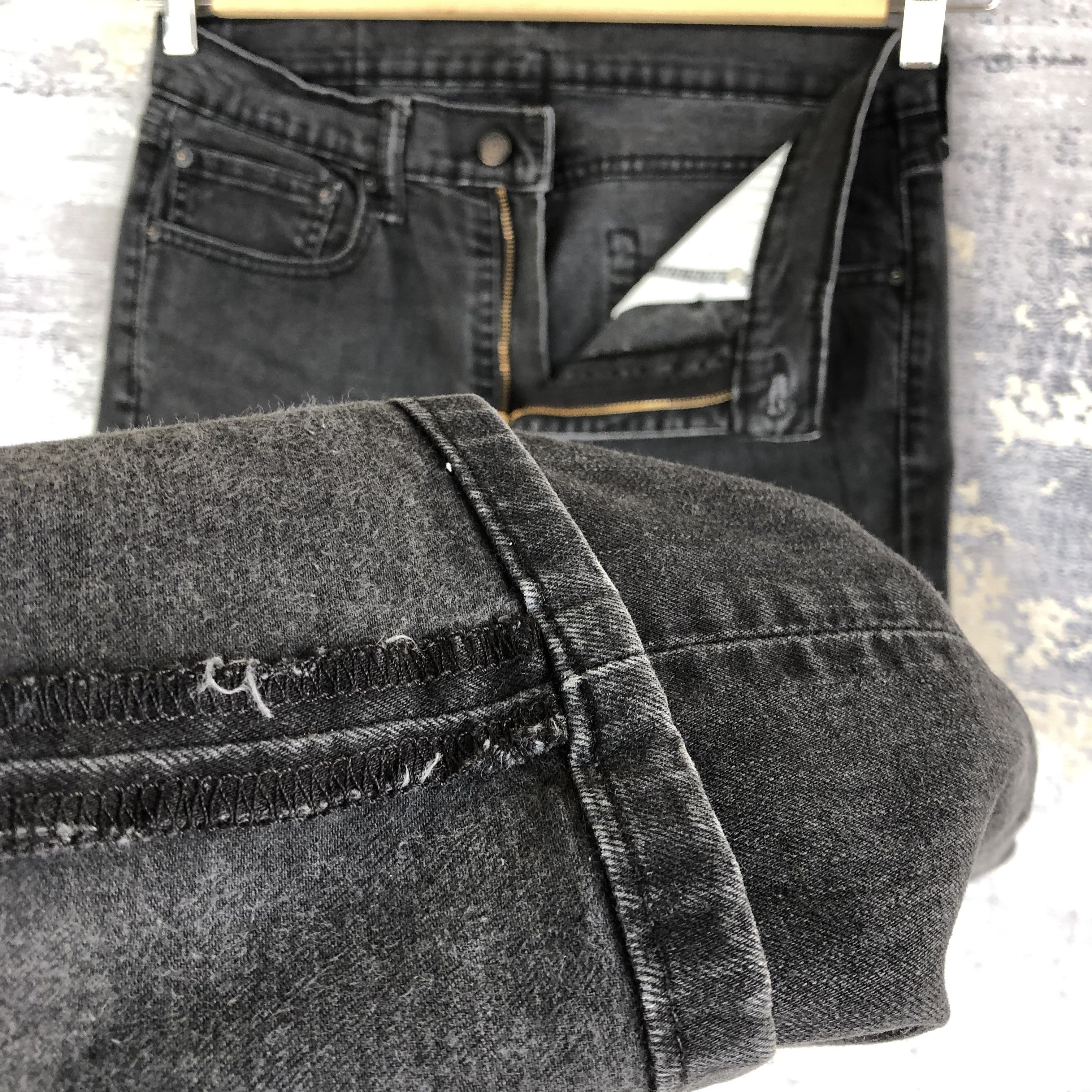 Levi's Vintage Levi's Faded Black Jeans Distressed Levi's Denim Size US 30 / EU 46 - 9 Thumbnail