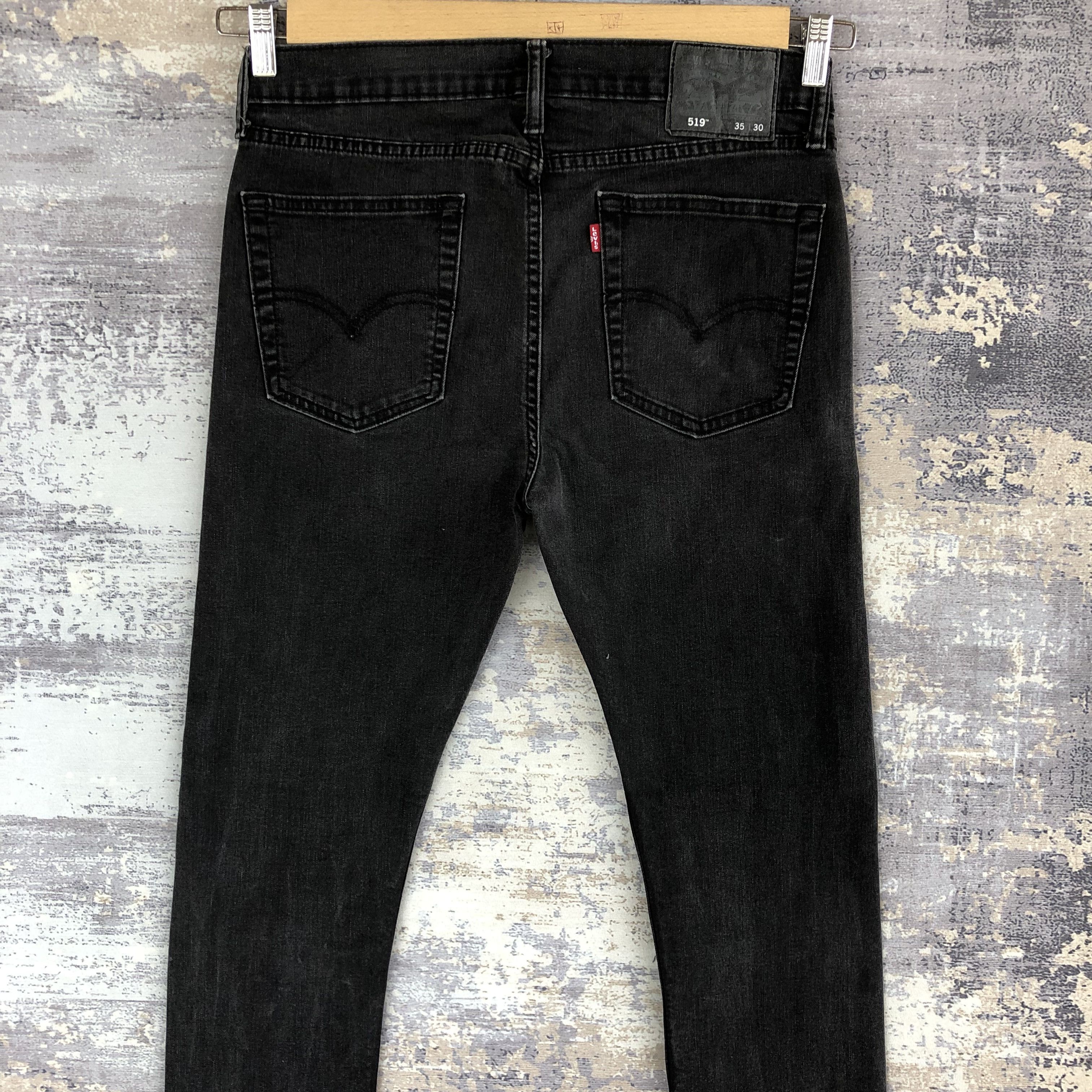 Levi's Vintage Levi's Faded Black Jeans Distressed Levi's Denim Size US 30 / EU 46 - 4 Thumbnail