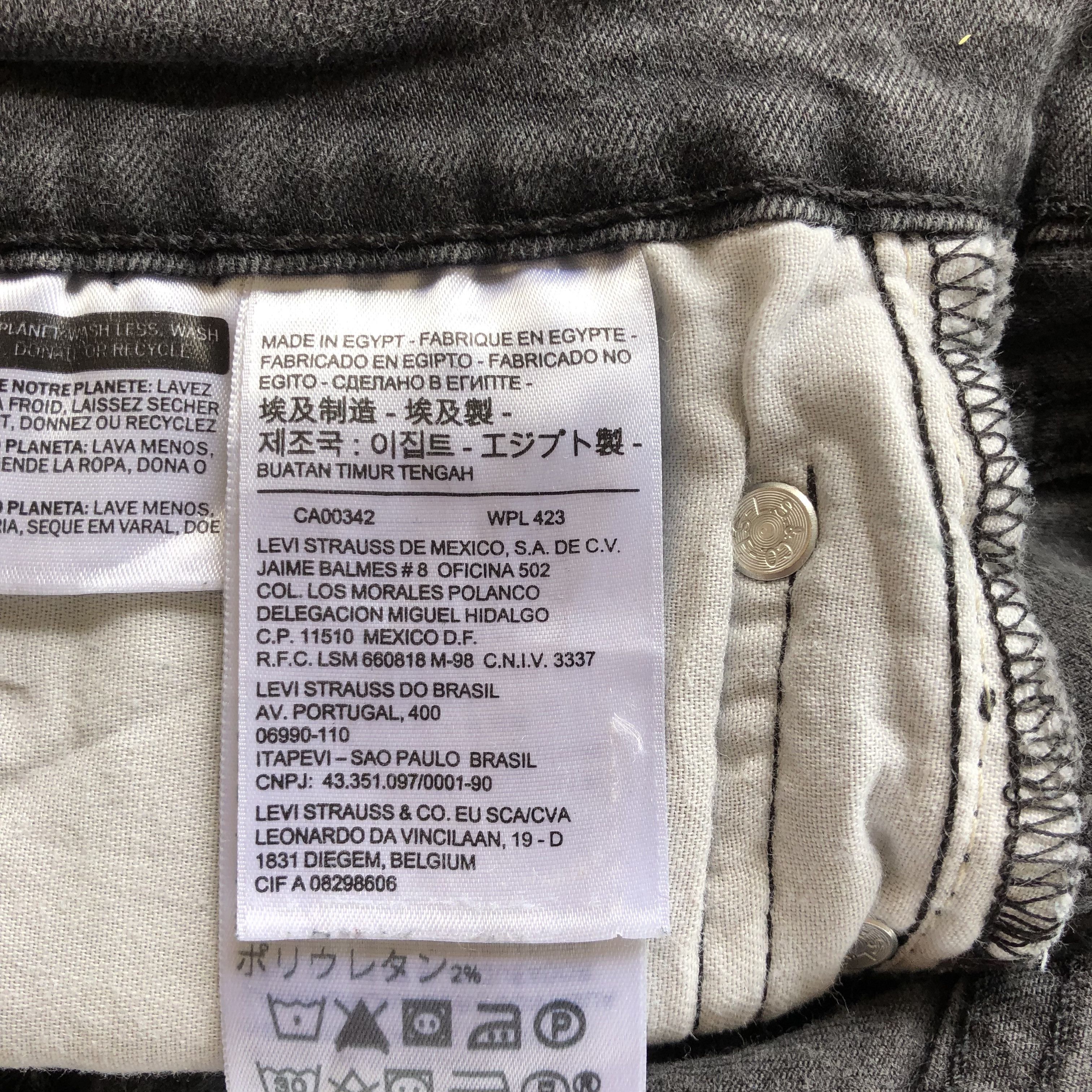 Levi's Vintage Levi's Faded Black Jeans Distressed Levi's Denim Size US 30 / EU 46 - 10 Thumbnail