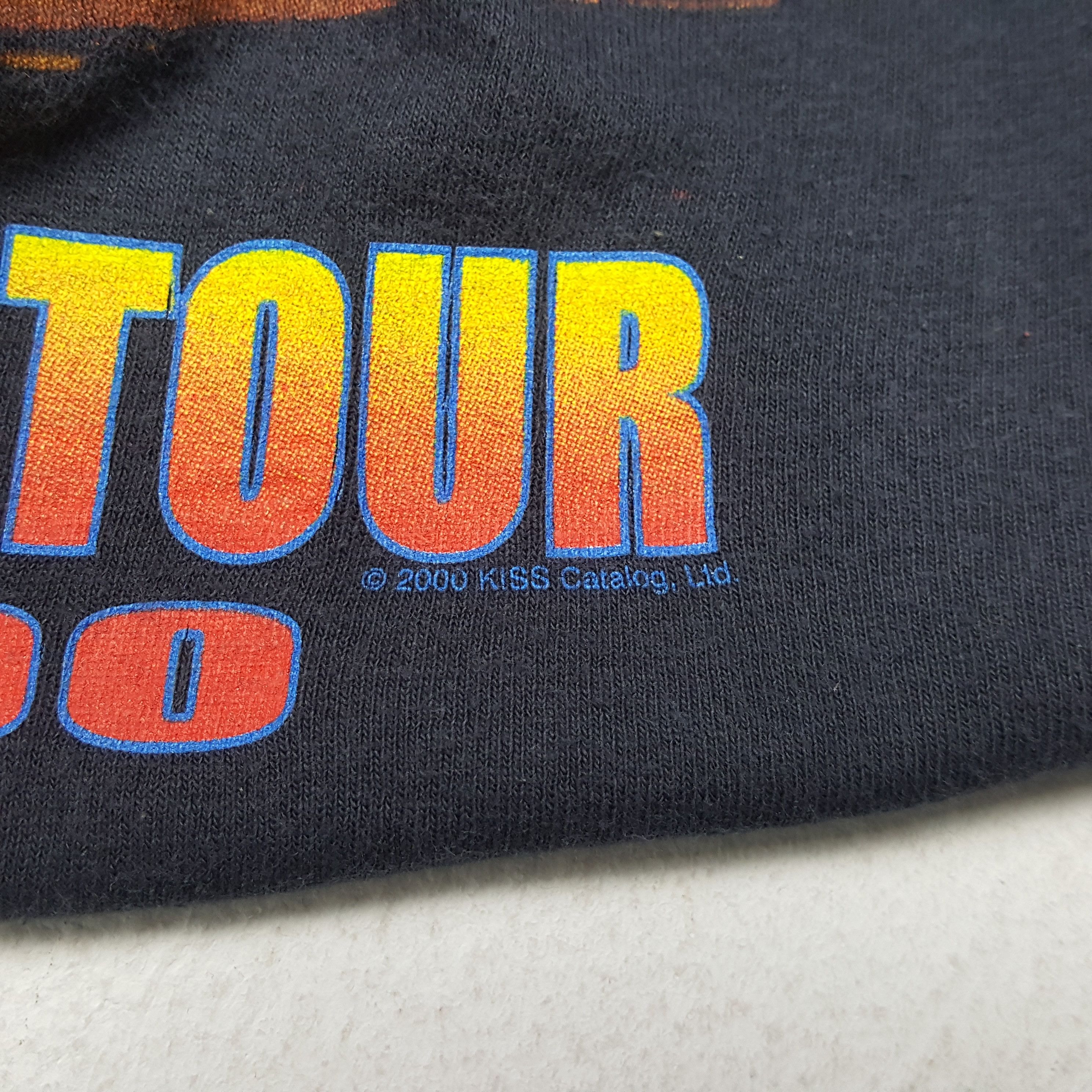 Vintage KISS THE FAREWALL TOUR American Metal Band T-Shirts