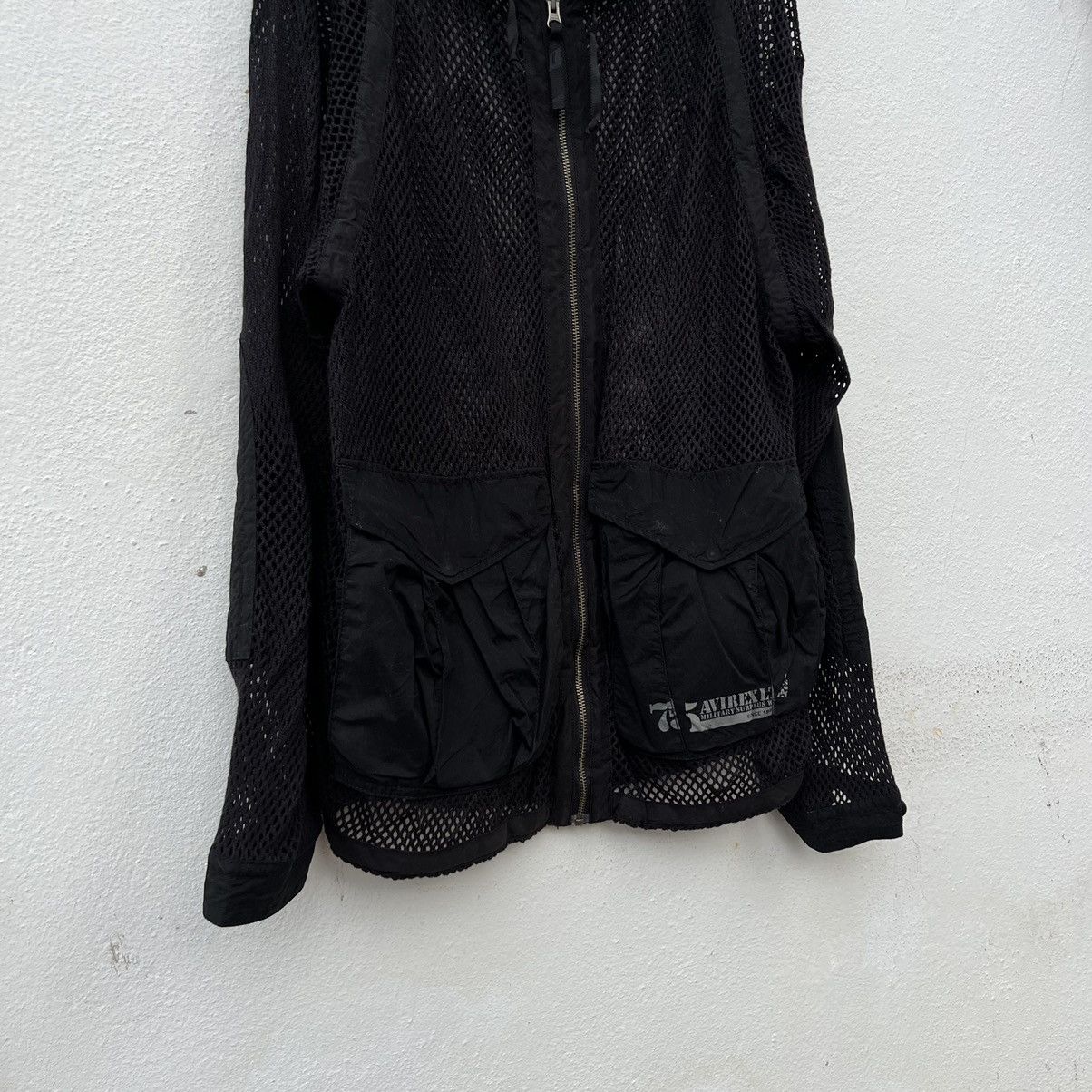 Avirex US ISSUE DESIGN NET JACKET PARACHUTE AVIREX USA Size US L / EU 52-54 / 3 - 4 Thumbnail