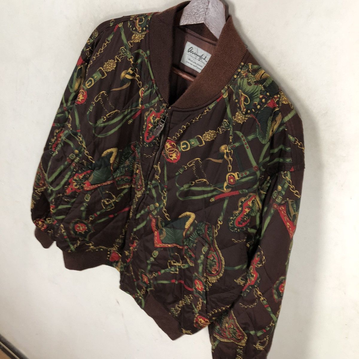 Japanese Brand RARE BOMBER JACKET INSPIRED BY GUCCI DESIGNER Size US M / EU 48-50 / 2 - 3 Thumbnail