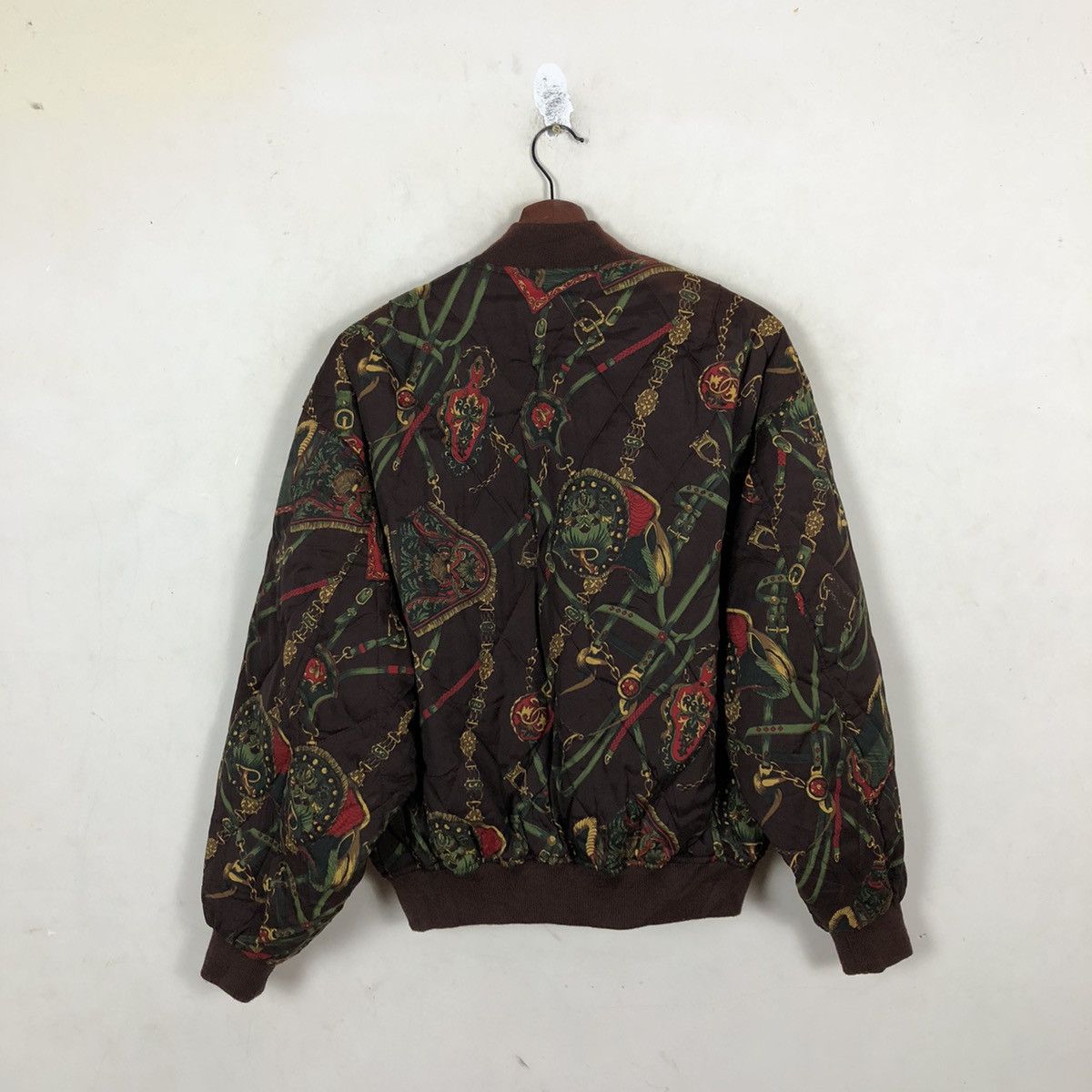 Japanese Brand RARE BOMBER JACKET INSPIRED BY GUCCI DESIGNER Size US M / EU 48-50 / 2 - 6 Thumbnail