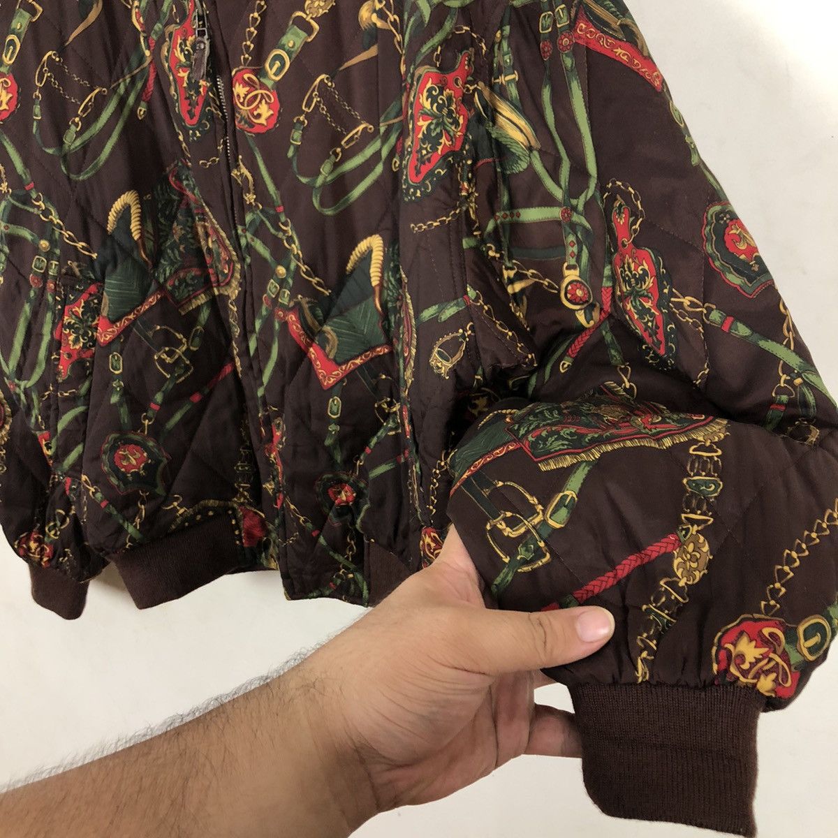 Japanese Brand RARE BOMBER JACKET INSPIRED BY GUCCI DESIGNER Size US M / EU 48-50 / 2 - 5 Thumbnail
