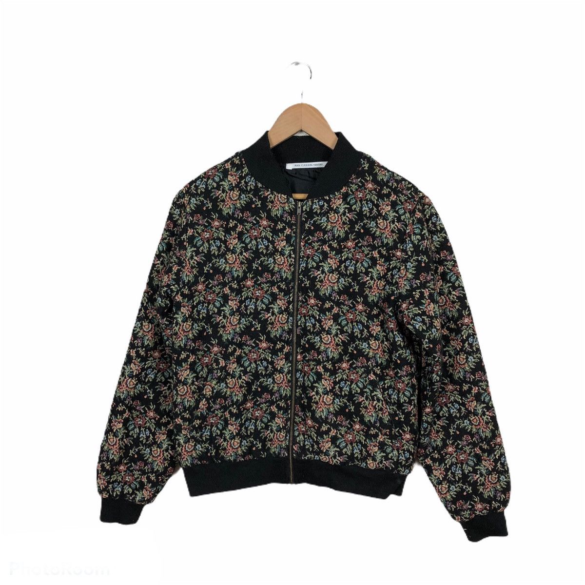 Japanese Brand RAY CASSIN BOMBER JACKET FULL PRINT FLOWER Size US M / EU 48-50 / 2 - 1 Thumbnail