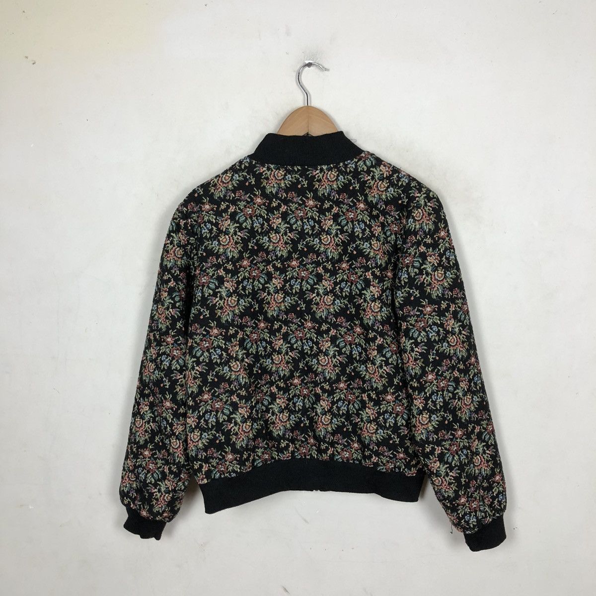 Japanese Brand RAY CASSIN BOMBER JACKET FULL PRINT FLOWER Size US M / EU 48-50 / 2 - 6 Thumbnail