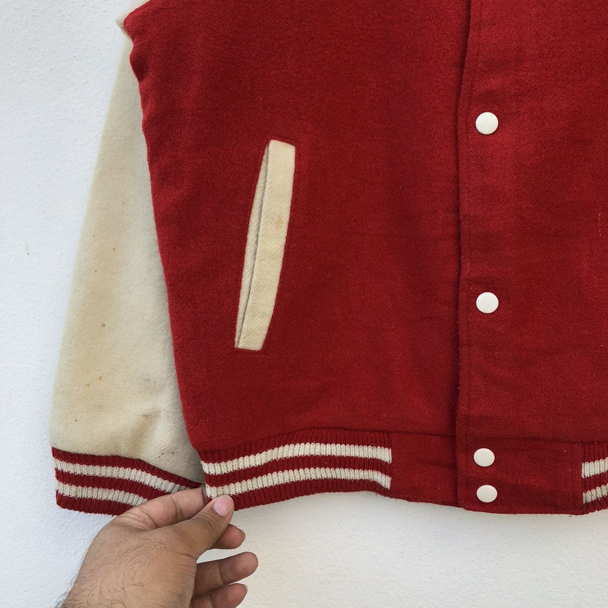 Japanese Brand VINTAGE VARSITY JACKET POP.YOSHIMURA RACING SPECIALIST Size US L / EU 52-54 / 3 - 3 Thumbnail