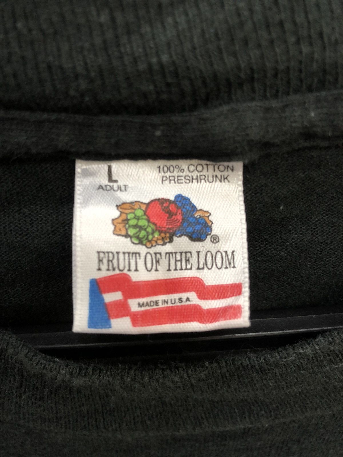 Band Tees × Fruit Of The Loom Vintage 90s Elvis Presley single stich tees Size US L / EU 52-54 / 3 - 9 Thumbnail