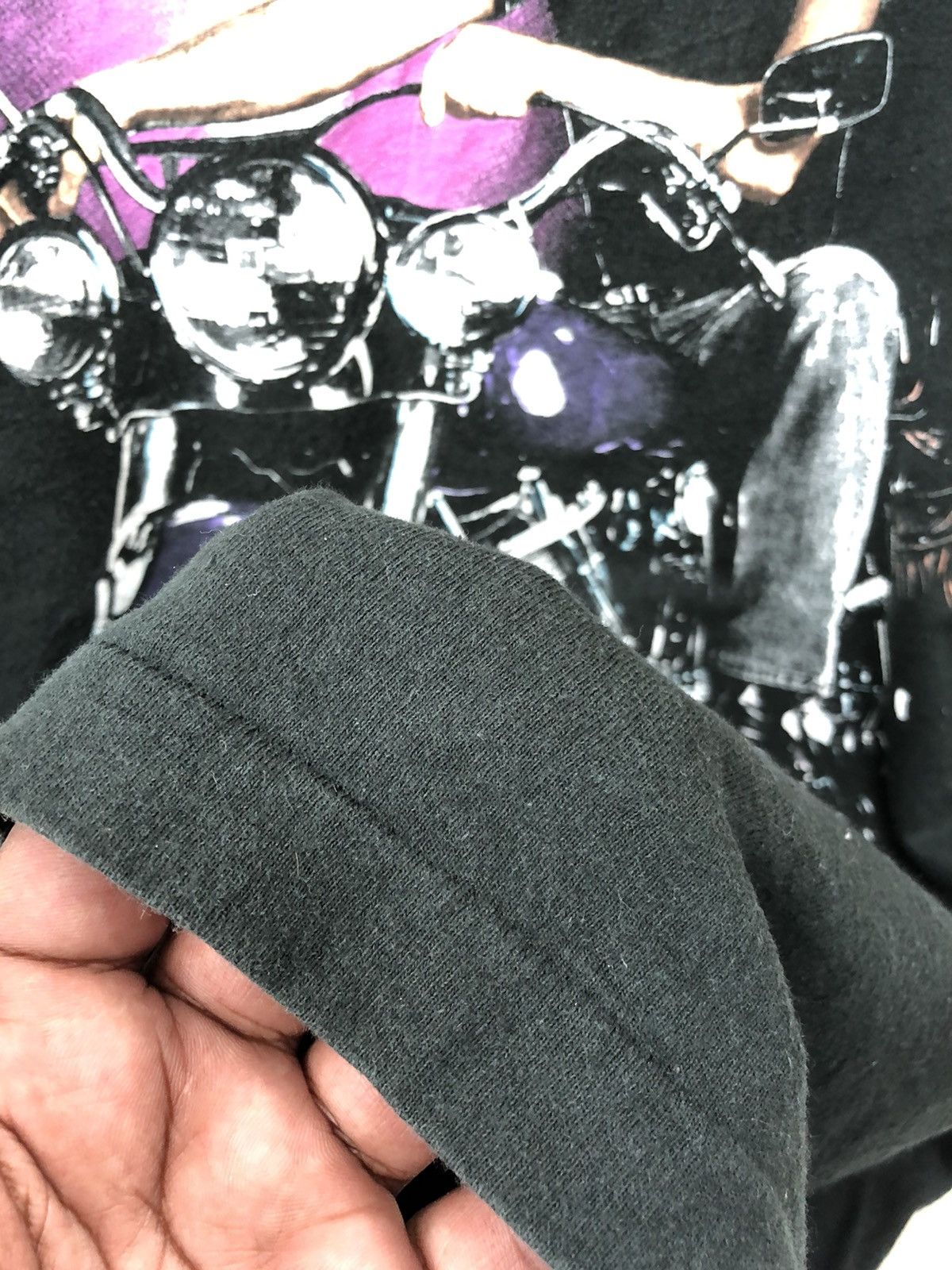 Band Tees × Fruit Of The Loom Vintage 90s Elvis Presley single stich tees Size US L / EU 52-54 / 3 - 11 Thumbnail