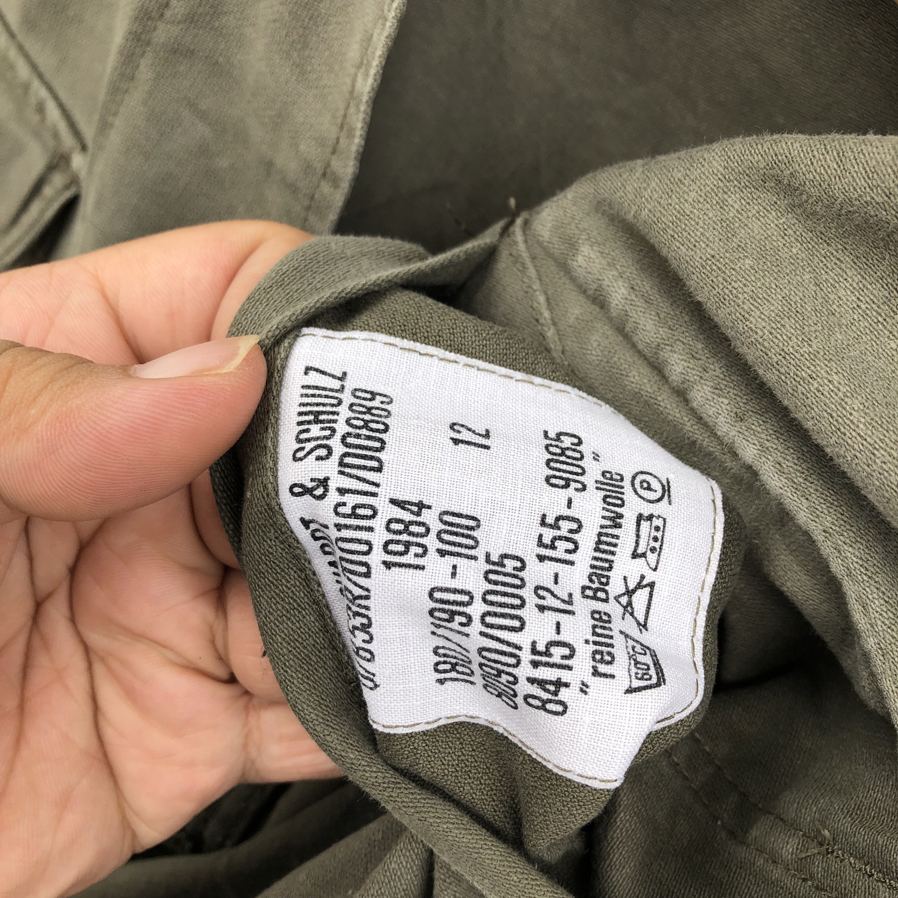 Japanese Brand VINTAGE MILITARY COLLECTIONS CHORE JACKET GERMANY FLAG Size US L / EU 52-54 / 3 - 9 Thumbnail