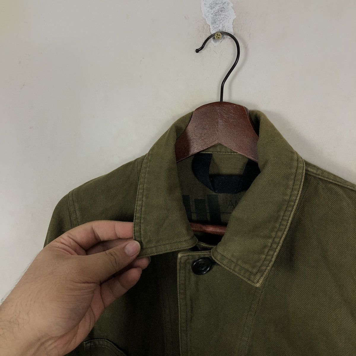 Japanese Brand BLACK ANDA MILITARY COLLECTION SHIRT BUTTON UPS BIG LOGO Size US M / EU 48-50 / 2 - 6 Thumbnail
