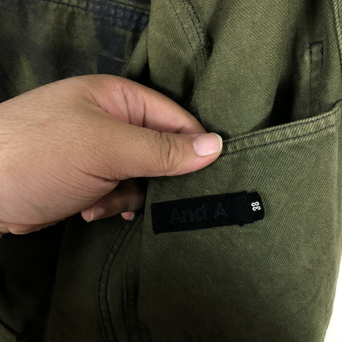 Japanese Brand BLACK ANDA MILITARY COLLECTION SHIRT BUTTON UPS BIG LOGO Size US M / EU 48-50 / 2 - 8 Thumbnail